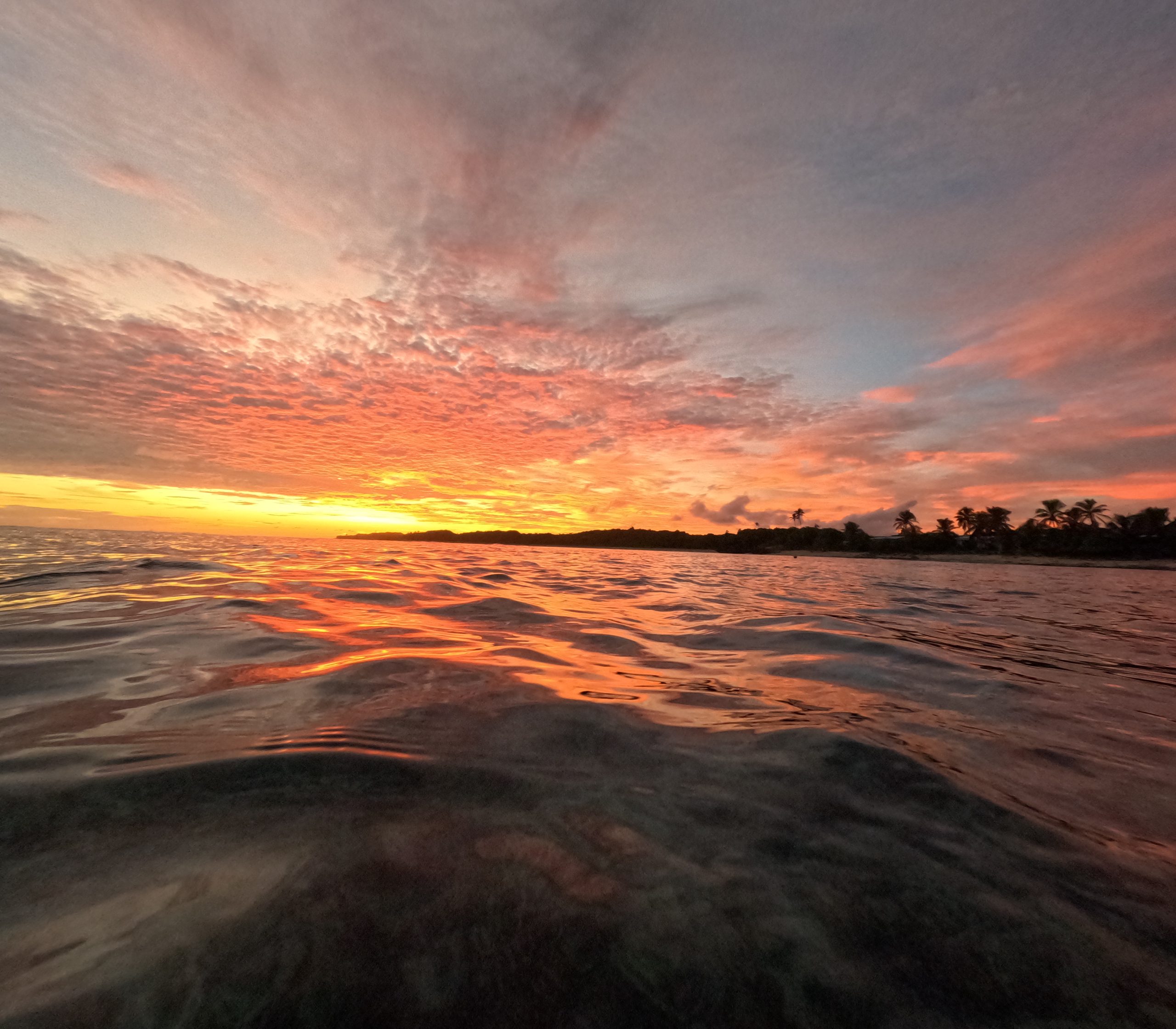 sunset naidiri village fiji