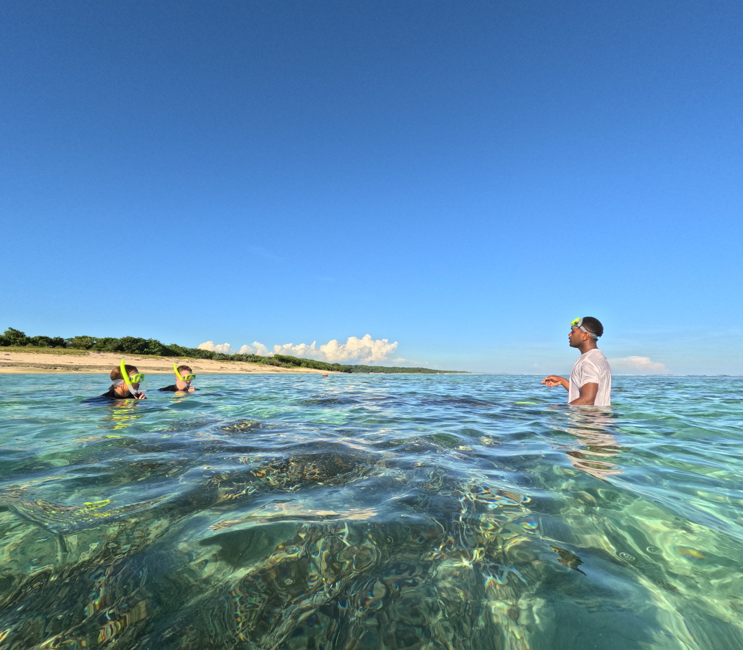 coral reef tour guide fiji